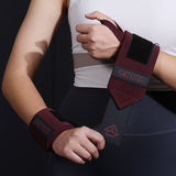 Sports wristband fitness sweat absorption compression fitness weightlifting winding wristband sprain protection - V.I.P Digital Presence