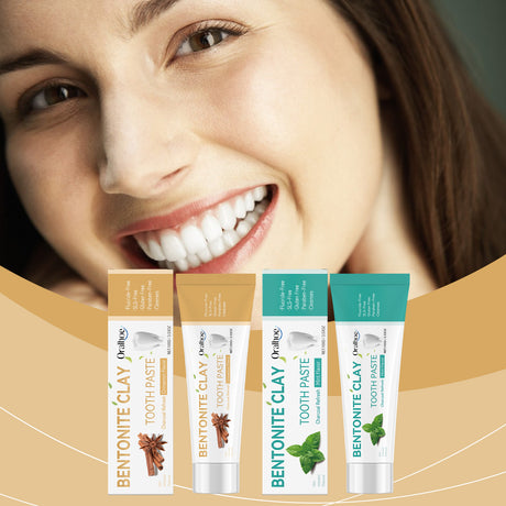 Volcanic Ash Bentonite Toothpaste Series Clean And Remove Stains Toothpaste To Improve Yellow Teeth Care For Teeth - V.I.P Digital Presence