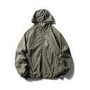 Camouflage Spliced Thin Hooded Sun Protection Clothing Men's Outdoor Sports Reflective Design Casual Jacket Trendy - V.I.P Digital Presence