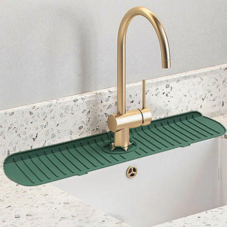Kitchen Faucet Splash Pad Silicone Sink Faucet Splash Guard Mat Sponge Drain Rack Countertop Protector for Bath Kitchen Gadgets - V.I.P Digital Presence