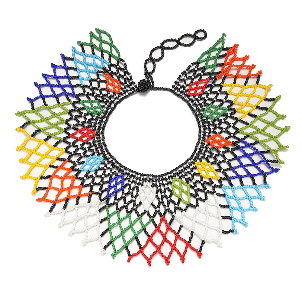 Beaded Clothing Necklace Assembly Beaded Clothing - V.I.P Digital Presence