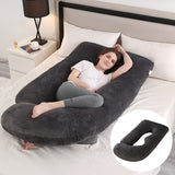 Pregnant women's pillow waist protection side sleeping slope pillow J-shaped pregnancy sleeping pillow - V.I.P Digital Presence