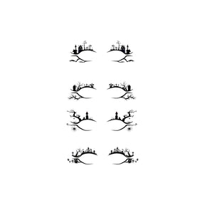 Halloween Eyeliner Stick Scary Fashion Party Makeup Kit Bat Spider Decorative Eyeliner Eyeshadow Stick - V.I.P Digital Presence