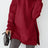 Slit Pocketed Raglan Sleeve Hoodie - V.I.P Digital Presence