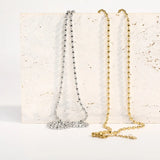 Titanium Steel Beaded Necklace - V.I.P Digital Presence