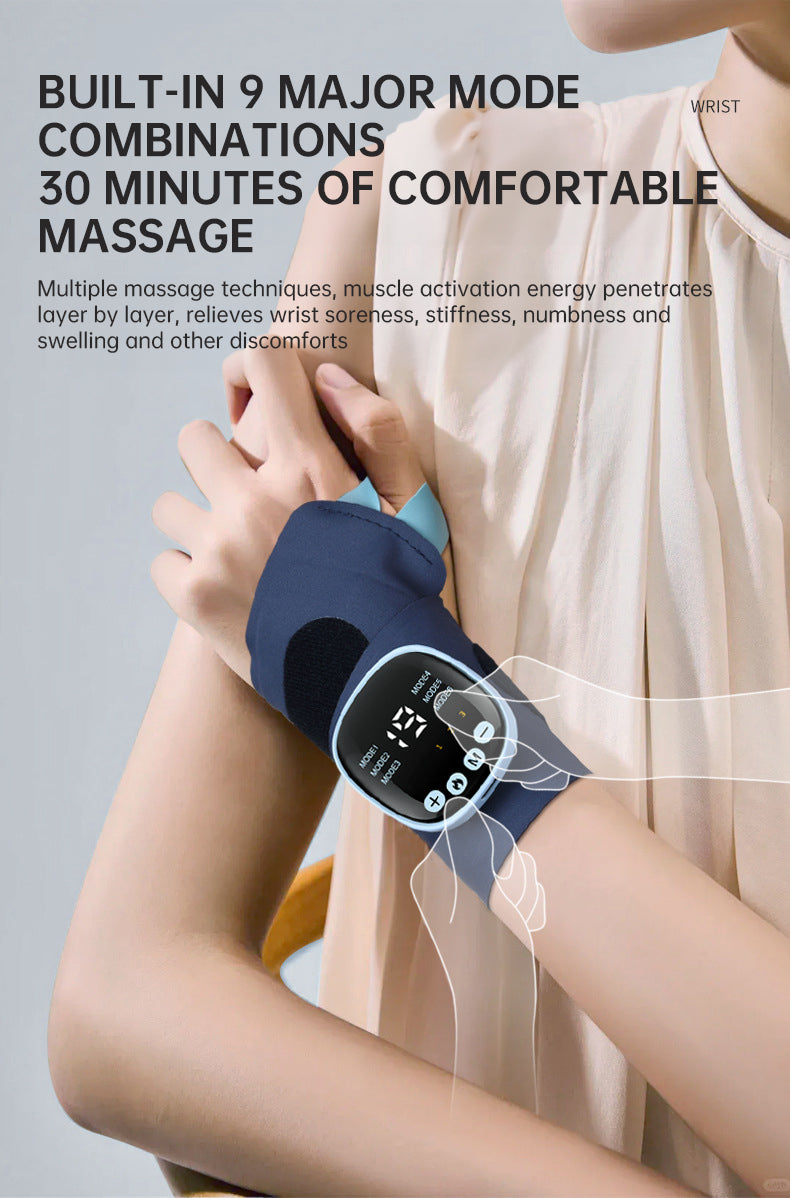 EMS Smart Tendon Sheath Hand Heating Wristband with Hot Compress and Massage Function - V.I.P Digital Presence