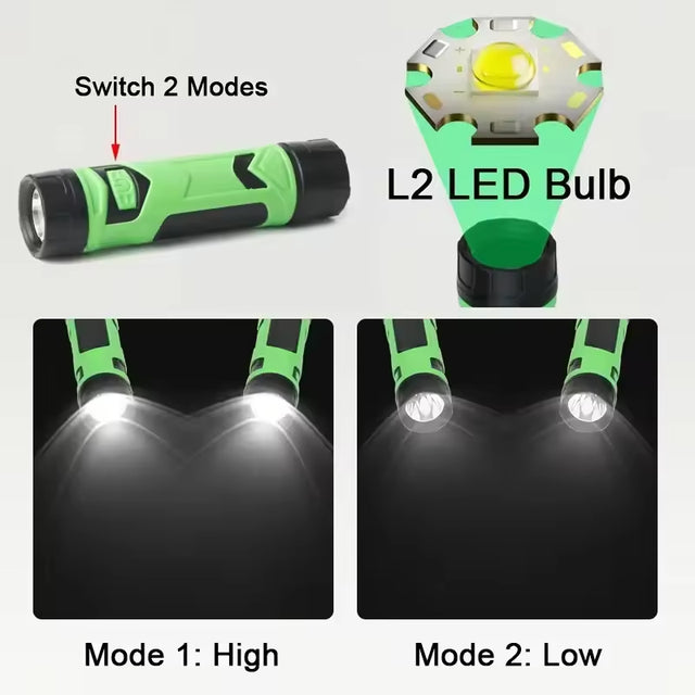 USB Rechargeable Retractable LED Neck Reading Light, Adjustable up to 120 Degrees. - V.I.P Digital Presence