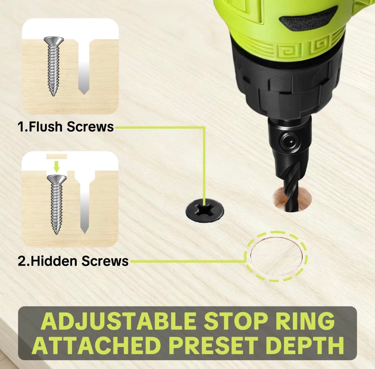 PrecisionDrill Counter Set
