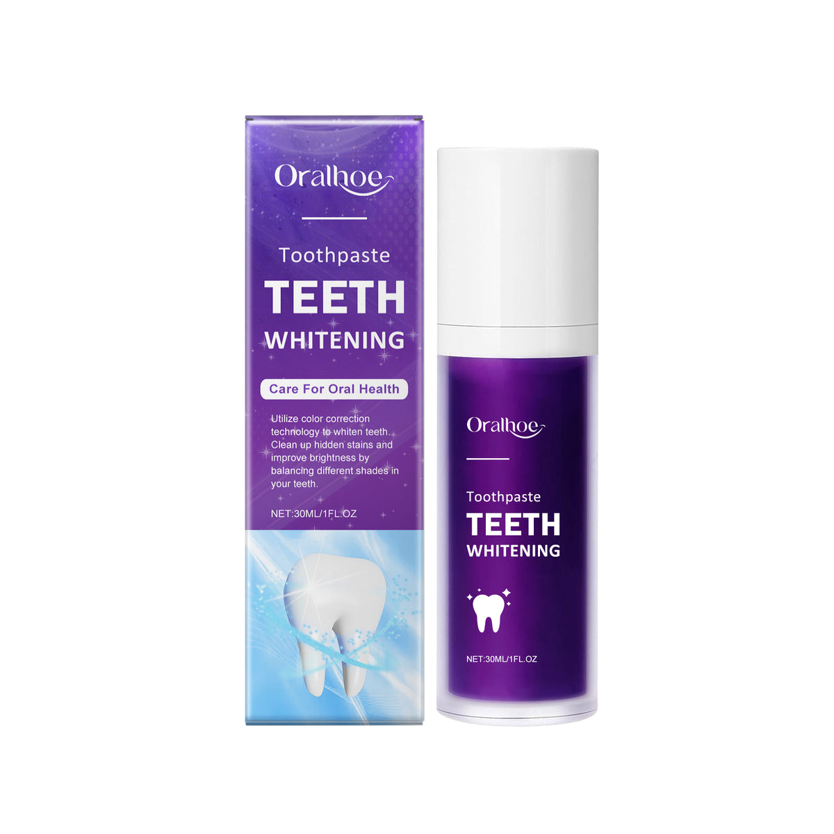 Vip Toothpaste Purple Toothpaste Gently Cleans Odors, Dirt And Brightening Teeth Dail ...
