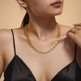Real gold titanium steel necklace - V.I.P Digital Presence