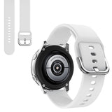 Suitable for Samsung Galaxy Watch Active2 Solid Color Silicone Strap 20/22mm Universal Strap - V.I.P Digital Presence