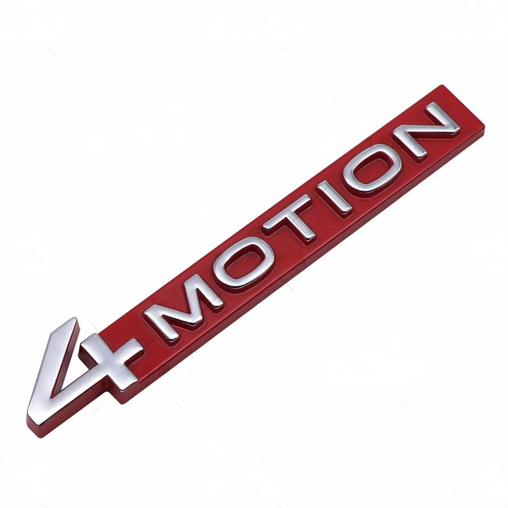 Applicable to Volkswagen Tanyue x 4WD 4MOTION car logo new tail logo 3D three-dimensional letter logo car modification label - V.I.P Digital Presence