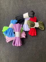 8 pairs of 8-color shoelaces - semi-circular - V.I.P Digital Presence