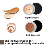 EELHOE Tattoo concealer waterproof brightening cover tattoo scar birthmark scar invisible two-color concealer - V.I.P Digital Presence