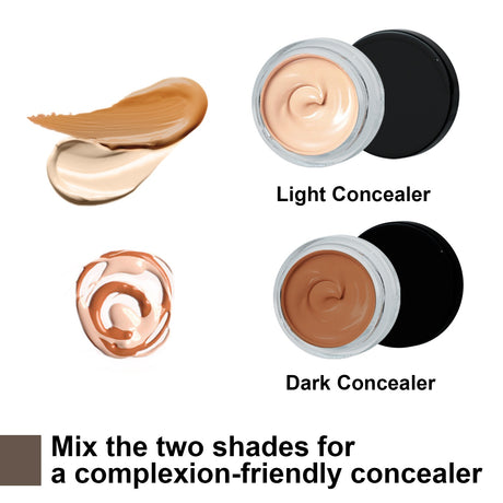 EELHOE Tattoo concealer waterproof brightening cover tattoo scar birthmark scar invisible two-color concealer - V.I.P Digital Presence