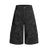 American Retro Camouflage Denim Seven-Quarter Shorts for Men, Loose Wide-Leg Multi-Pocket Design Workwear Five-Quarter Pants Trendy - V.I.P Digital Presence