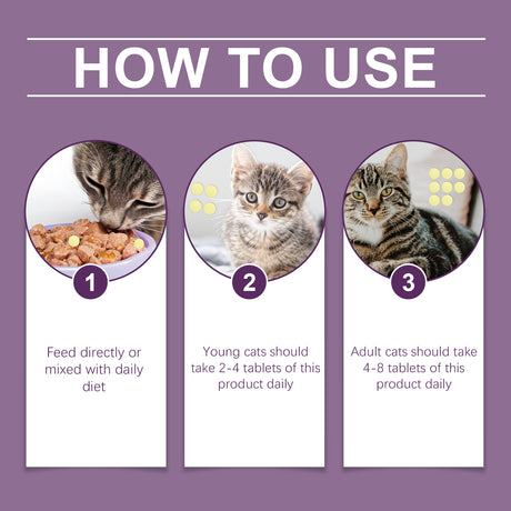 Compound Taurine Tablets For Cats Nutritional Supplement Multi-Dimensional Taurine Tablets For Cats - V.I.P Digital Presence