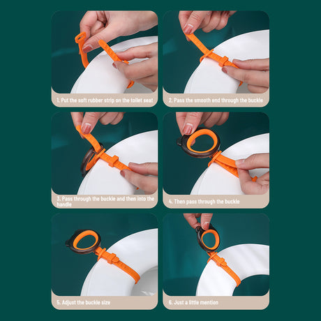 Toilet Lid Lifter Creative Lift Toilet Lid Handle Anti-Dirty Handle Toilet Lid Lifter - V.I.P Digital Presence