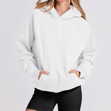 Autumn and winter European and American women's hooded sweatshirt sweatshirt top - V.I.P Digital Presence