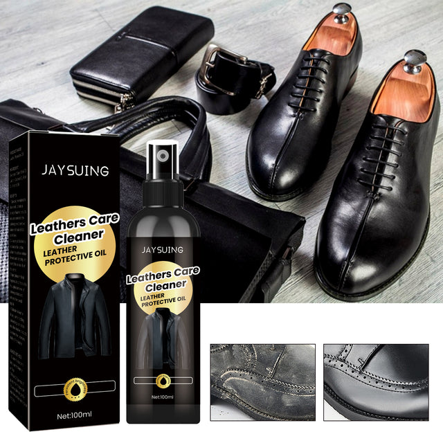 Leather Protection Oil, Leather Sofa Leather Bag Leather Jacket Decontamination Maintenance Refurbished Polish Care Oil - V.I.P Digital Presence