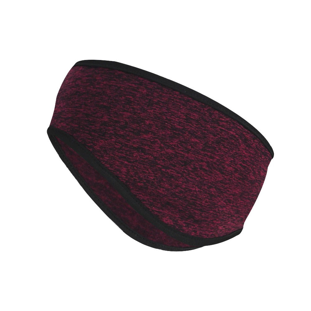 Protectores auditivos de felpa y vellón de gran venta para deportes, correr, ciclismo, protección térmica, diadema, banda para la cabeza y orejeras.