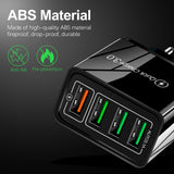4USB mobile phone charger, multi port USB charging head charger - V.I.P Digital Presence