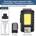 Outdoor Sports Night Running Safety Warning Light Field Floodlight Magnetic Suction Illumination Street Lamp Clip Cap Running Light - V.I.P Digital Presence