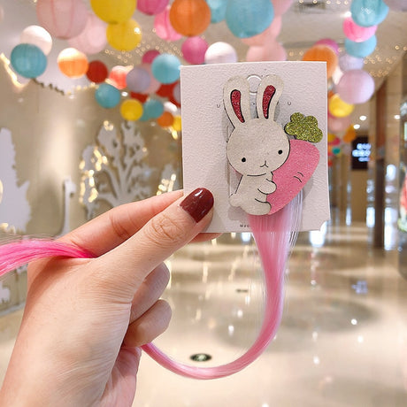 Sweet Colorful Hairpin Lovely Children Girls Hairclip Kids Cute Barrette Cartoon Extension Braider Rainbow Hair Accessories - V.I.P Digital Presence
