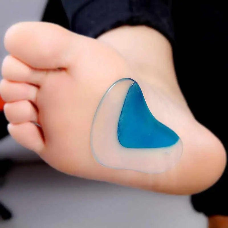 2Pc Arch Support Insole Of Flatfoot Gel Pads For Feet Orthotics Insoles Foot Health Care Massage Muscle Resist Painful Massager - V.I.P Digital Presence