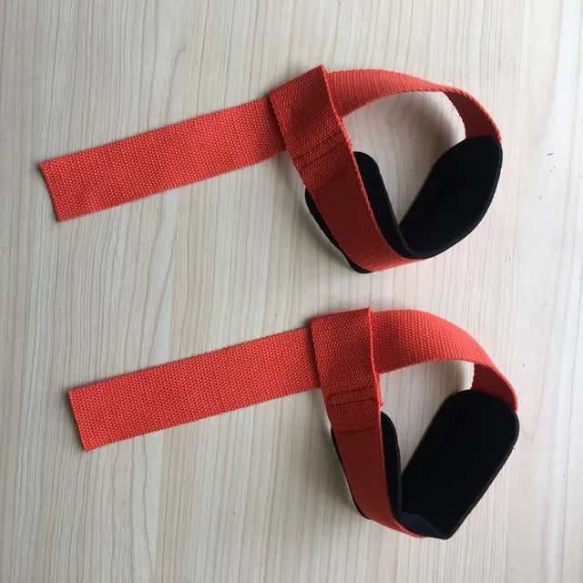 2pcs gym lifting straps weightlifting wrist weight belt bodybuilding gloves for women men fitness crossfit barbells power sport - V.I.P Digital Presence