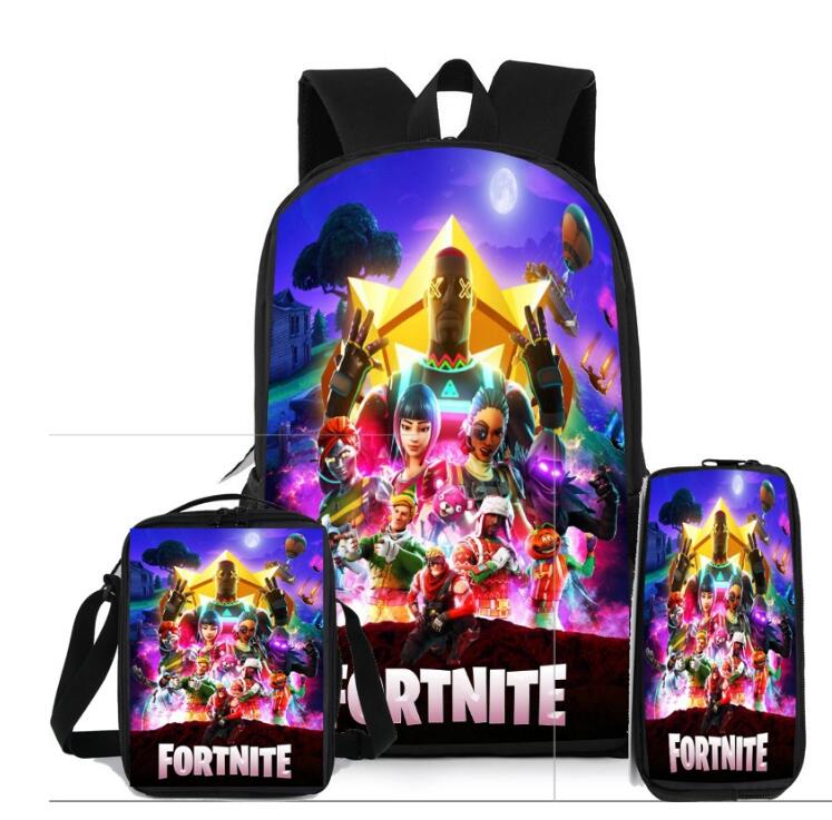 3 piece school Fornite Bags - V.I.P Digital Presence