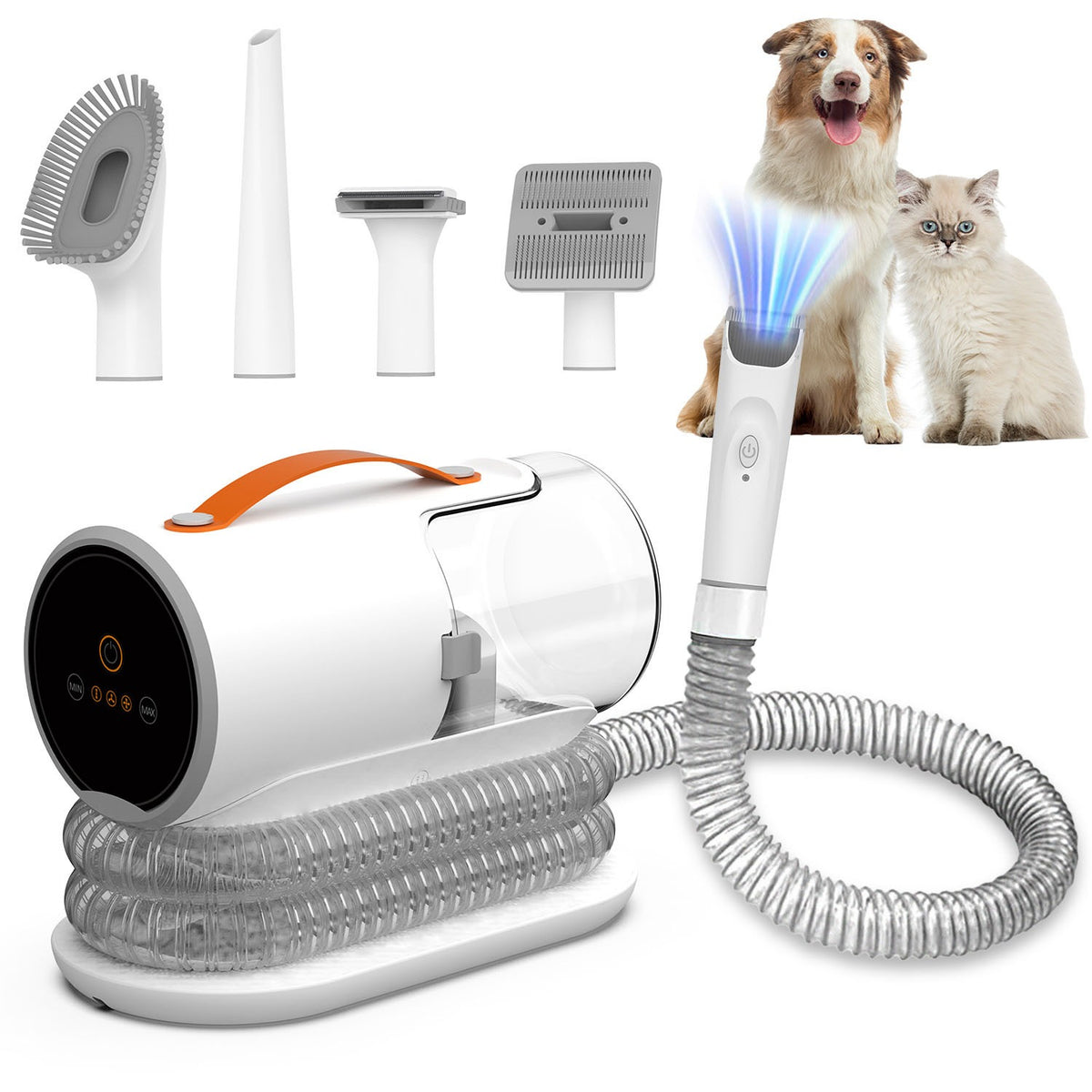 Pet intelligent beauty and grooming set is suitable for cleaning grooming and removing hair from cats and dogs of all sizes - V.I.P Digital Presence