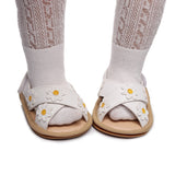 Cross strap small flower children's and girls' sandals, baby and baby comfortable walking shoes - V.I.P Digital Presence