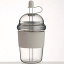 630ML straw cup (with lid/straw) – coffee, milk, tea, water, juice; Ins-style, office-friendly - V.I.P Digital Presence