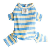 Dog Clothes Spring and Summer Thin Wide Striped Four-legged Home Clothes Bottoming Shirt Small Dog Teddy Pet - V.I.P Digital Presence