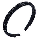 Korean Style Thin Edge Crystal Headband Women's Fashion Super Flash Headband Party Press Hair Accessories - V.I.P Digital Presence