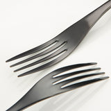 Portugal Titanium Black Stainless Steel Western Cutlery Set for Hotel and Restaurant Knife Fork Spoon Suite Factory Wholesale - V.I.P Digital Presence