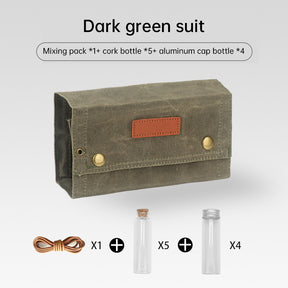 New Canvas Portable Bbq Outdoor Barbecue Seasoning Bottle Seasoning Bag Camping Picnic Seasoning Bottle Set - V.I.P Digital Presence