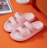 Thick soled slippers Summer home bathroom anti slip and fecal feeling Soft soled couple EVA slippers Male - V.I.P Digital Presence
