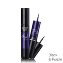 Music Flower Matte Black & Colorful 2 In 1 Waterproof Liquid Eyeliner Pen Makeup Fast Dry Smooth Long Lasting Charm Eyes Liner - V.I.P Digital Presence