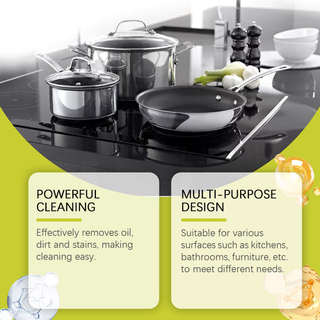 Multi-Purpose Cleaning Paste Household Kitchen Bathroom Furniture Grease And Scale Multi-Purpose Cleaner - V.I.P Digital Presence