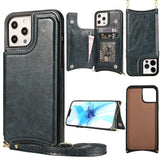 Funda de cuero para teléfono iPhone 14 Crazy Horse Funda para teléfono Apple 13 Creative max skin Funda protectora con tarjeta insertable