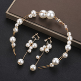 Bride Pearl Headwear Exquisite Handmade Beaded Jewelry - V.I.P Digital Presence