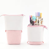 Creative Retractable pencil case school stationery Storage bag Kawaii Solid color Pen case cute pen holder gifts for kid pen bag - V.I.P Digital Presence