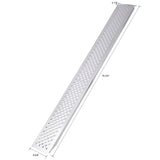 Aluminum ramp, 78 "Lx8.5" W lightweight loading ramp, 880 pounds/PR capacity, portable ramp, 2PCS - V.I.P Digital Presence