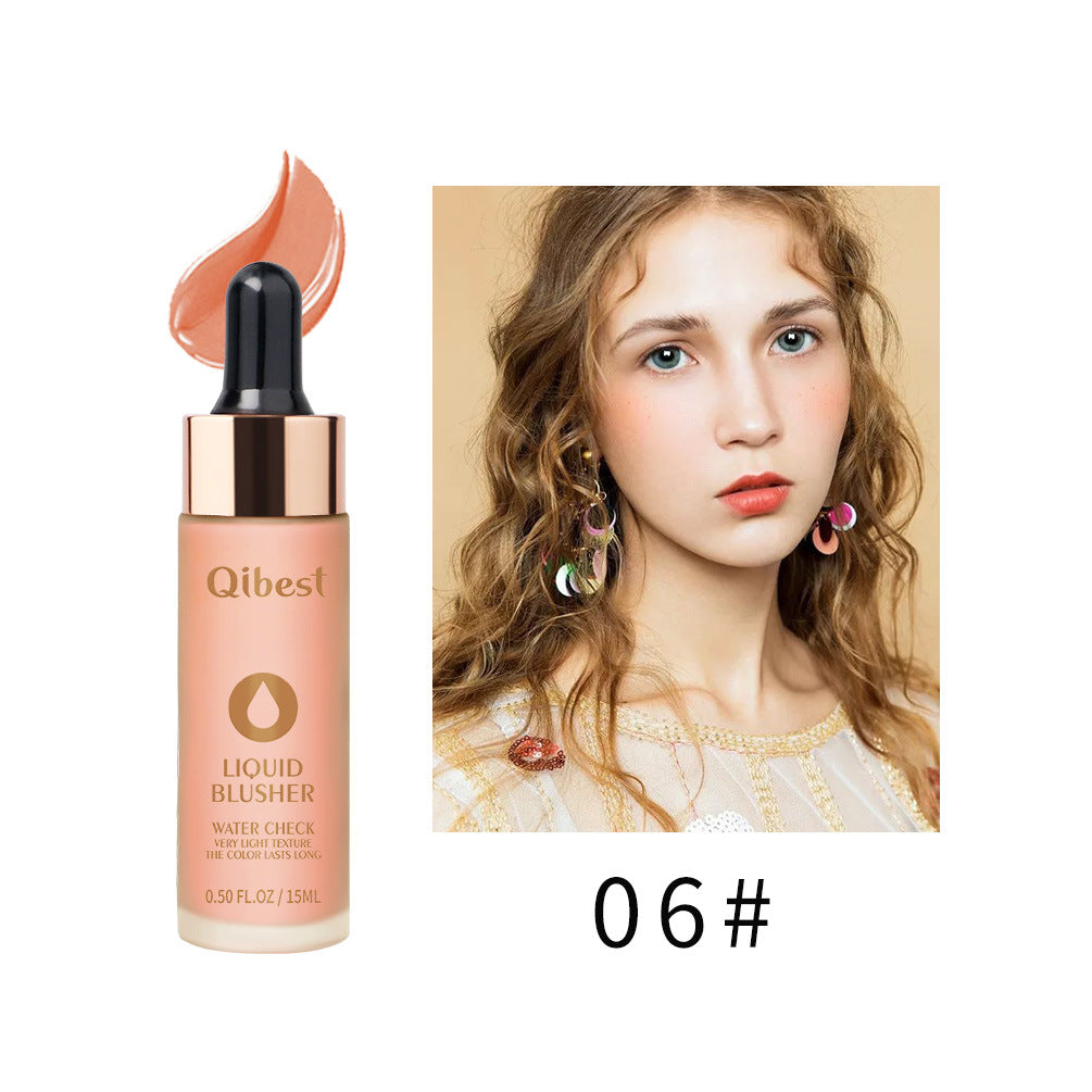 QIBEST Blush Cream Nude Makeup Moisturizing Brighten Skin Color Natural Contouring Blush Powder Rouge Liquid Blush - V.I.P Digital Presence