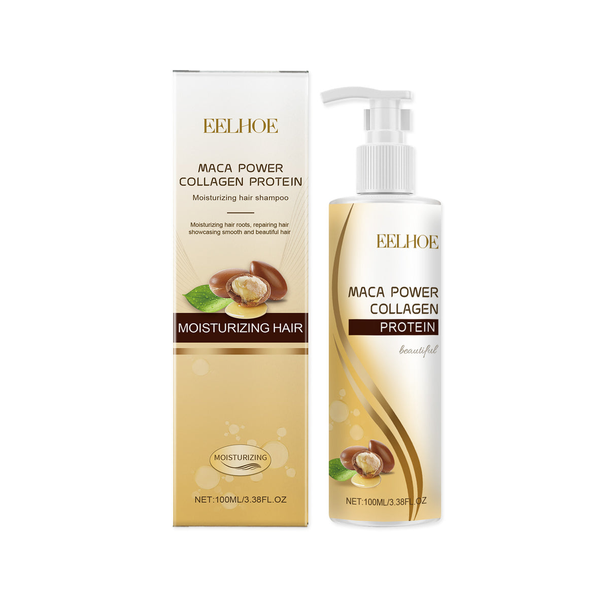 Collagen Volumizing Shampoo Gently And Deeply Nourishes And Repairs Clean, Smooth And Frizzy Hair - V.I.P Digital Presence