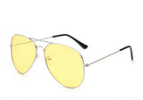 Gafas de sol coloridas Toad Glasses Pilot Hombres y Mujeres Modelos 3025 Gafas de sol reflectantes con película de color