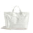 Vintage PVC tote with DuPont lettering. Simple, transparent, large - capacity handbag for commuting women. - V.I.P Digital Presence