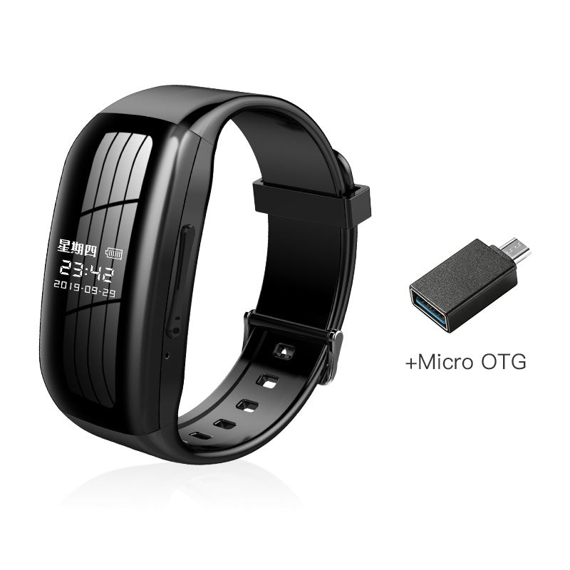 D5 One Touch Recording Pen Working Intelligent HD Noise Reduction Recording Bracelet - V.I.P Digital Presence